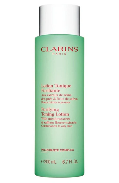 Shop Clarins Purifying Toning Lotion With Meadowsweet