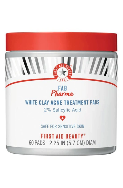 Shop First Aid Beauty Fab Pharma White Clay Acne Treatment Pads With 2% Salicylic Acid