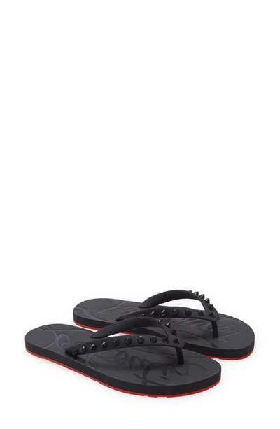 Christian Louboutin Loubi Flip Flop