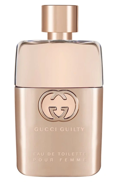 Shop Gucci Guilty Eau De Toilette For Her, 3 oz In Metallic