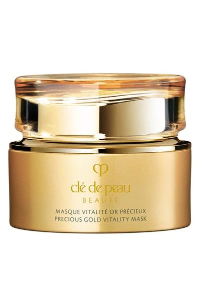 Clé De Peau Beauté Cle De Peau Beaute Precious Gold Vitality Mask 2.7 Oz. In Gold