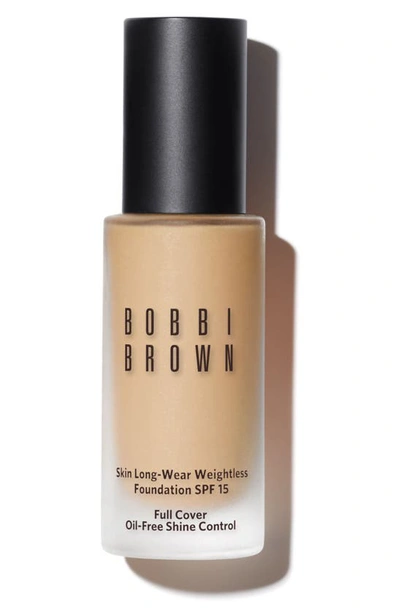 Shop Bobbi Brown Skin Long-wear Weightless Liquid Foundation Broad-spectrum Spf 15, 0.44 oz In C-026 Cool Ivory