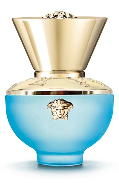 Shop Versace Dylan Turquoise Hair Mist, 1 oz In Blue