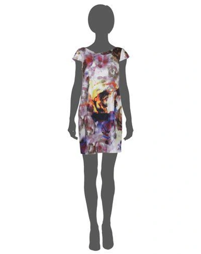 Shop Anneclaire Short Dress In Lilac