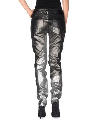 Diesel Denim Pants In Silver