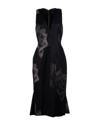 Josh Goot Midi Dress In Black