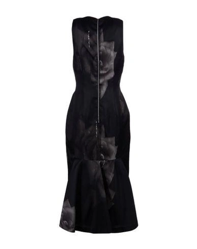 Shop Josh Goot Midi Dress In Black