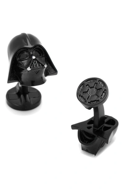 Shop Cufflinks, Inc Star Wars Darth Vader Cuff Links In Black