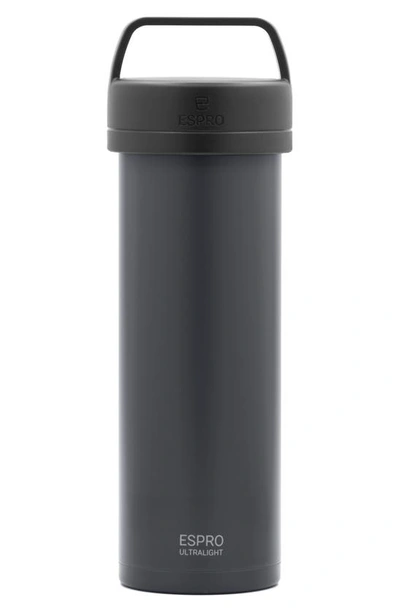 Shop Espro P0 Ultralight Coffee Press In Gunmetal Grey