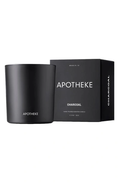 Apotheke Signature Charcoal Candle In Charcoal