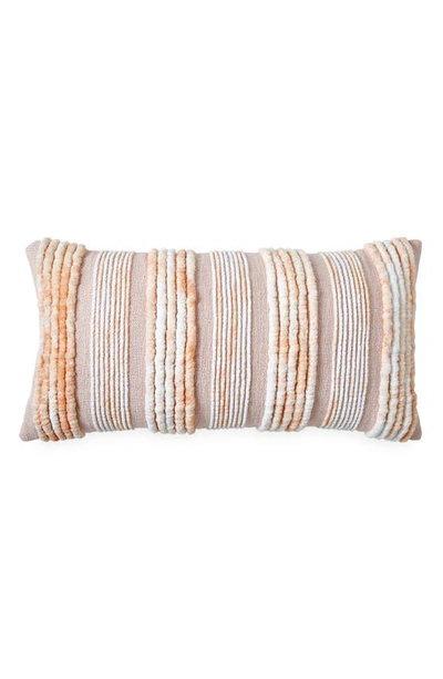 Shop Peri Home Space Dye Accent Pillow In Blush
