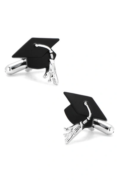 Shop Cufflinks, Inc Graduation Cap Cuff Links In Black