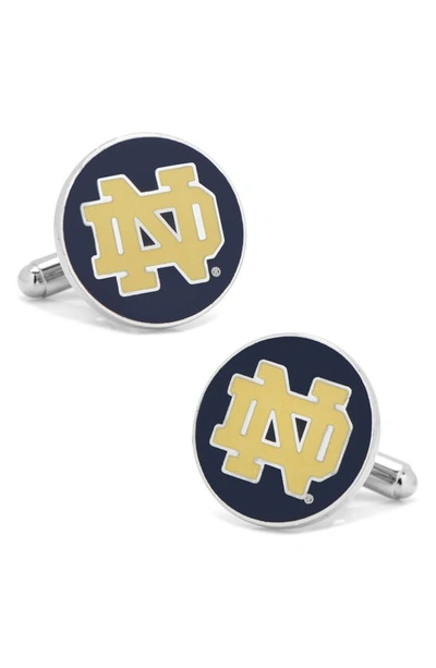 Shop Cufflinks, Inc . Notre Dame Cuff Links In Navy