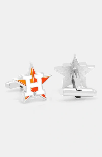 Shop Cufflinks, Inc 'houston Astros' Cuff Links In Orange