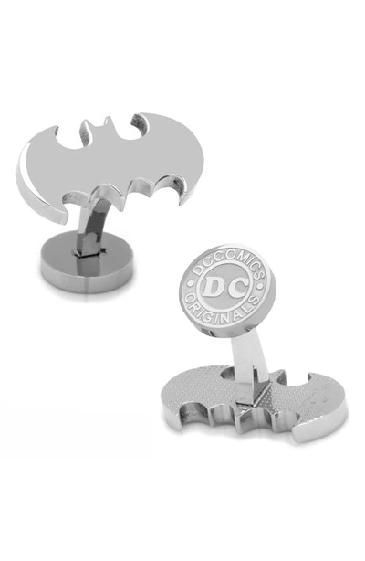 Shop Cufflinks, Inc Classic Batman Cuff Links In Silver