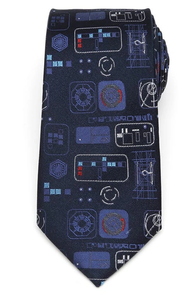 Shop Cufflinks, Inc Star Wars™ Episode 9 Silk Tie In Blue