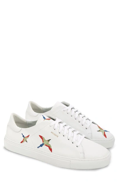 Shop Axel Arigato Clean 90 Bird Sneaker In White Leather