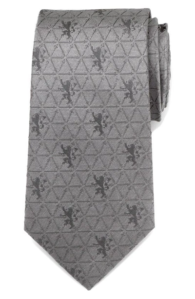 Shop Cufflinks, Inc Game Of Thrones Lannister Silk Tie In Grey