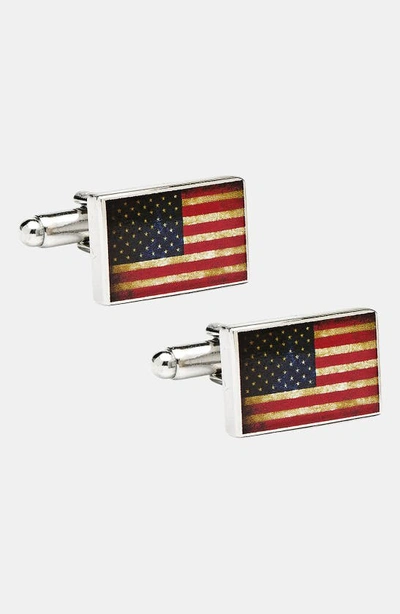 Shop Cufflinks, Inc 'usa Flag' Cuff Links In Red/ White/ Blue