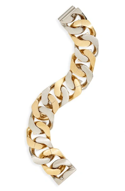 Shop Givenchy G-chain Bracelet In Gold
