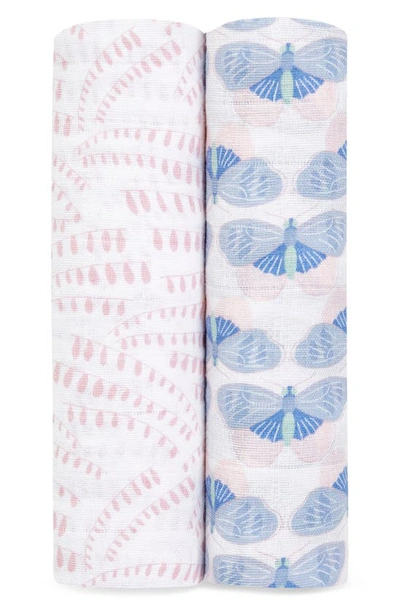 Shop Aden + Anais 2-pack Classic Swaddling Cloths In Deco