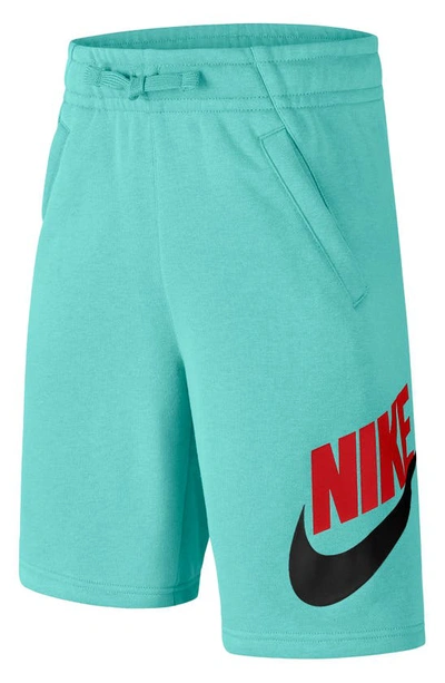 Shop Nike Kids' Sportswear Club Athletic Shorts (big Boy) In Tropical Twist