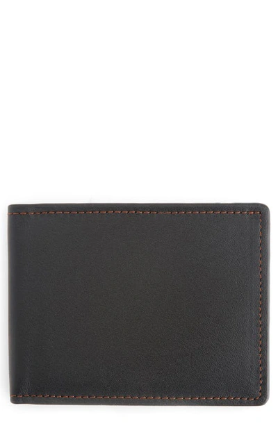 Shop Royce Rfid Leather Bifold Wallet In Tan
