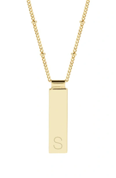 Shop Brook & York Maisie Initial Pendant Necklace In Gold S