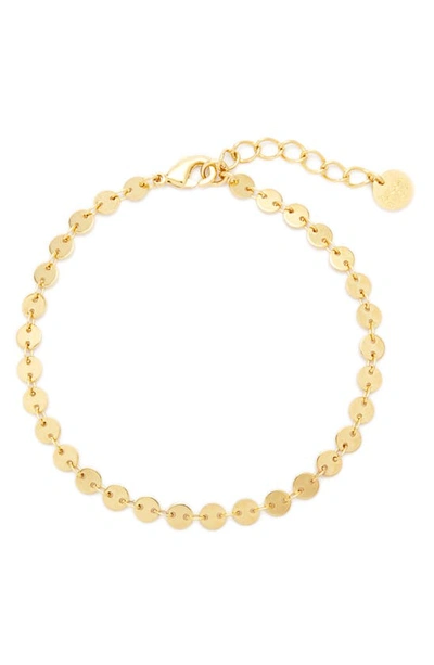 Shop Brook & York Sequin Chain Bracelet In Gold