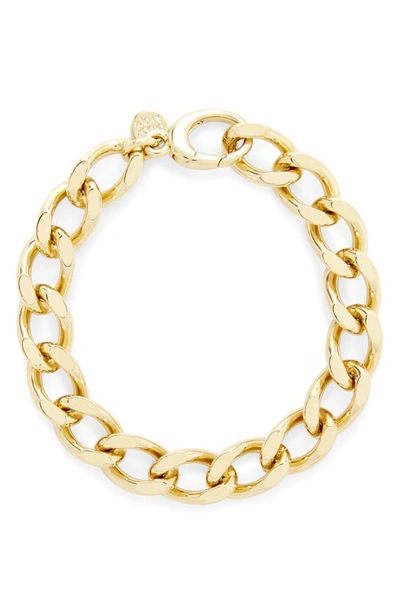 Shop Brook & York Gigi Curb Chain Bracelet In Gold