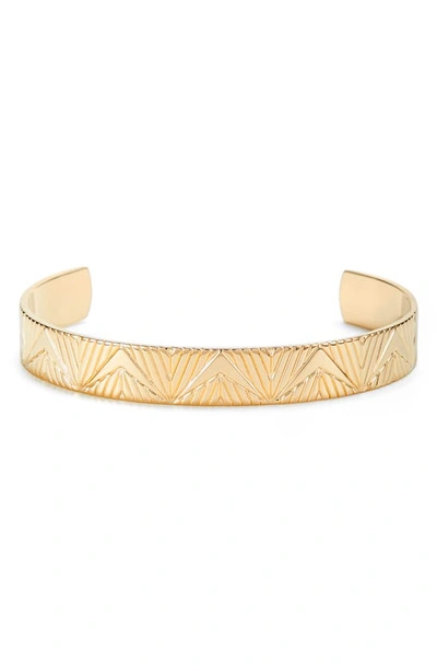 Shop Brook & York Lex Cuff Bracelet In Gold