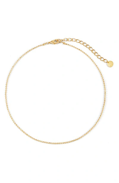 Shop Brook & York Mae Bead Chain Choker In Gold