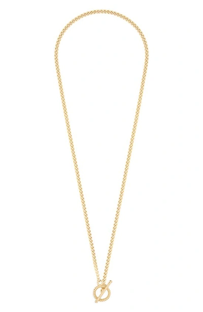 Shop Brook & York Liv Rope Toggle Necklace In Gold