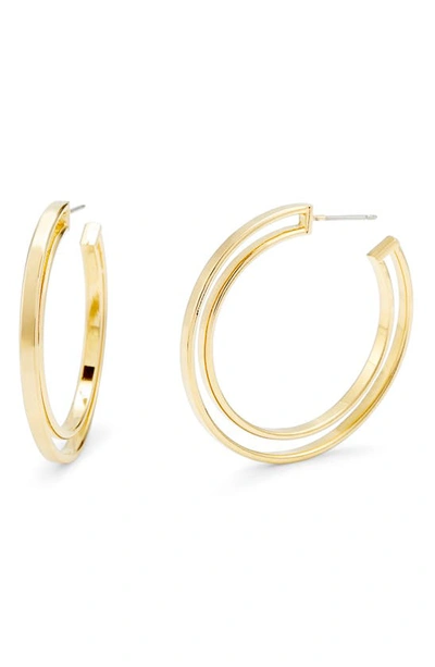 Shop Brook & York Zoe Hoop Earrings In Gold