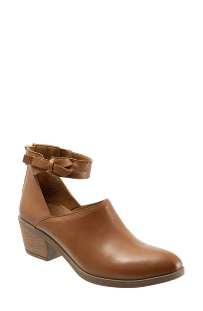 Shop Bueno Carly Bootie In Brown Nubuck