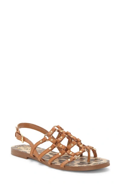 Shop Vince Camuto Richintie Cage Sandal In Brick