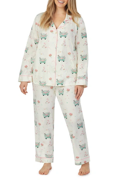 Shop Bedhead Pajamas Stretch Organic Cotton Pajamas In Just Married