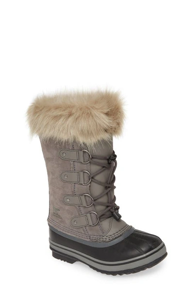 Sorel 'joan Of Arctic' Boot In Quarry Grey Multi