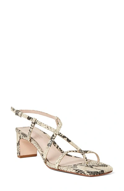 Shop Schutz Kagenia Strappy Sandal In Natural Leather