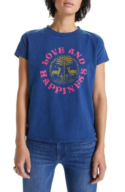 Shop Mother The Boxy Goodie Goodie Love & Happiness Graphic Tee In Love And Happiness