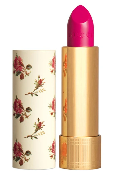 Shop Gucci Rouge A Levres Voile Sheer Lipstick In Vantine Fuchsia