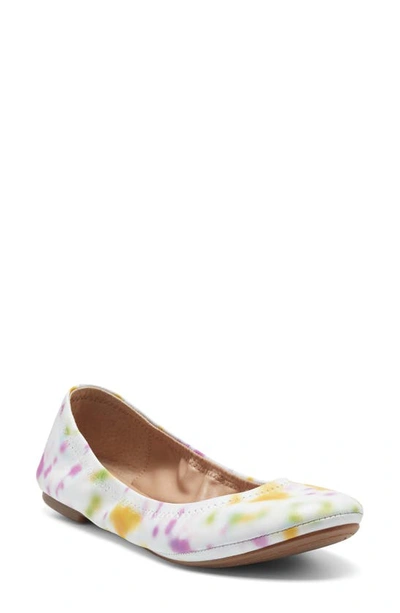 Shop Lucky Brand 'emmie' Flat In Sol Multi Leather