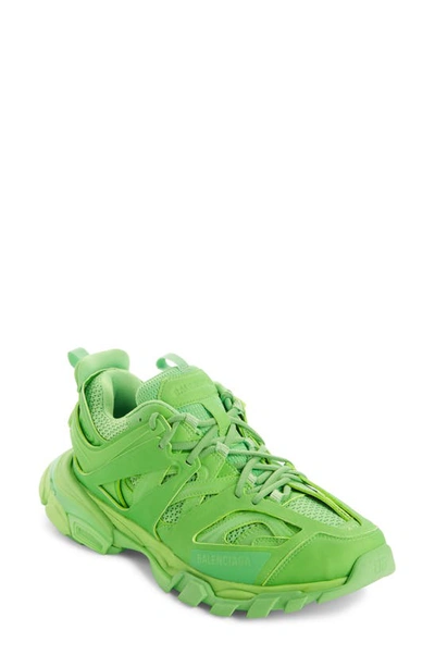 Shop Balenciaga Track Sneaker In Green/ Fluorescent