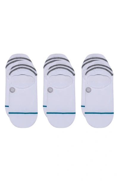 Shop Stance Gamut 3-pack No-show Liner Socks In White