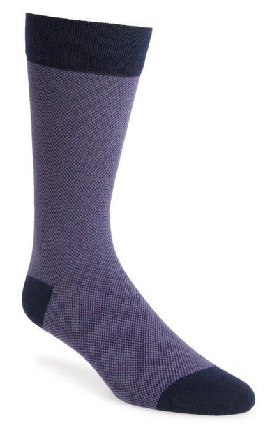 Shop Ted Baker Joaquim Solid Socks In Purple