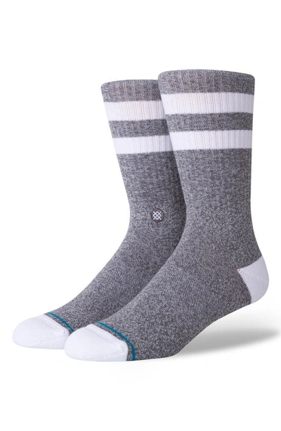 Shop Stance Joven Classic Stripe Crew Socks In Grey
