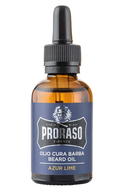 Shop Proraso Grooming Azure Lime Beard Oil