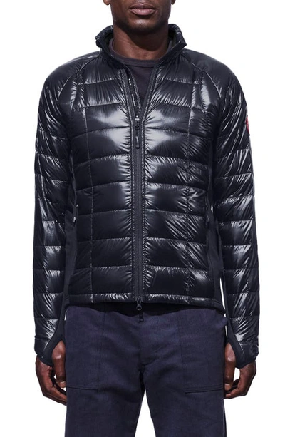 Shop Canada Goose 'hybridge™ Lite' Slim Fit Packable Jacket In Admiral Blue/ Black