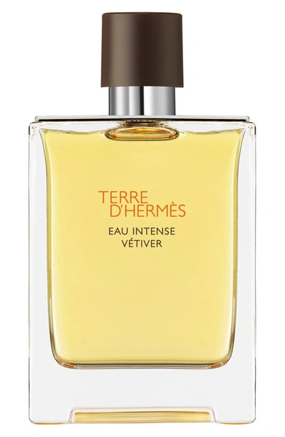 Shop Hermes Terre D'hermès Eau Intense Vétiver – Eau De Parfum, 3.3 oz