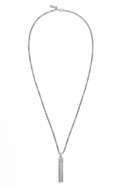 Shop Degs & Sal Stealth Pendant Necklace In Metallic Gold